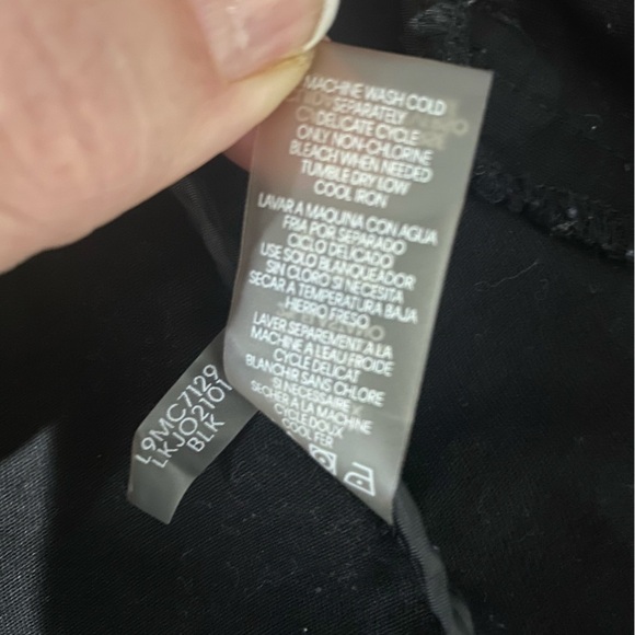 Karl Lagerfeld Women’s Logo Patch Utility Jacket Black Size Medium - Picture 12 of 14